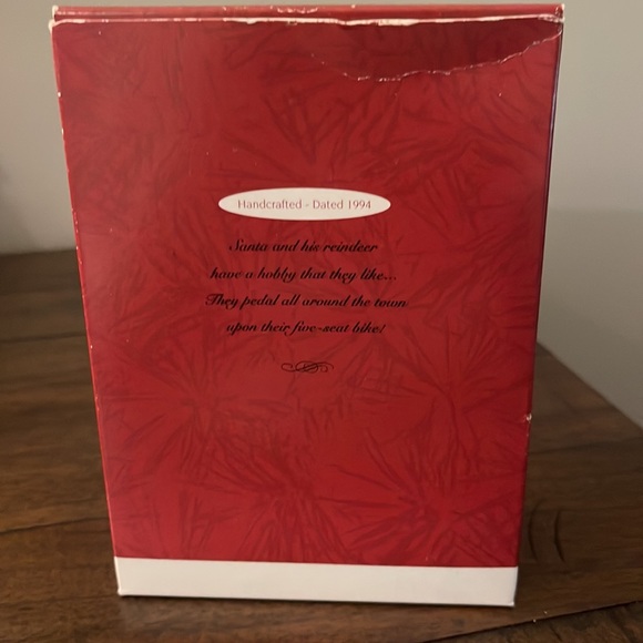 1994 Cheery Cyclists Hallmark Ornament - Picture 5 of 5